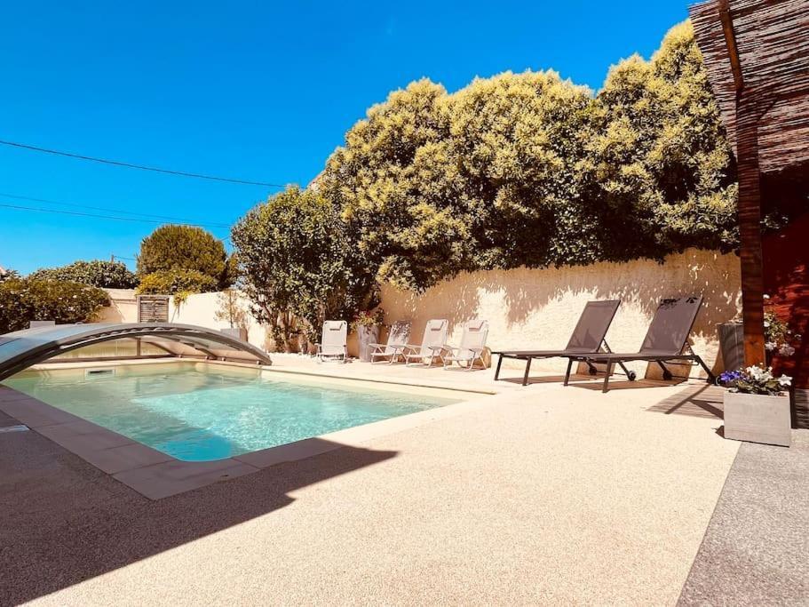 Villa Individuelle Familiale 4 A 12 Couchages Cuxac-dʼAude Kültér fotó